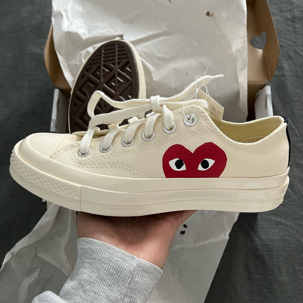 CONVERSE X COMME DES GARCONS PLAY ALL STAR CHUCK '70 OX